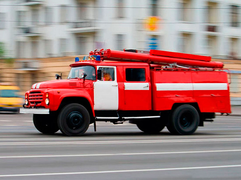 На газовой заправке в городе Волжском произошел пожар